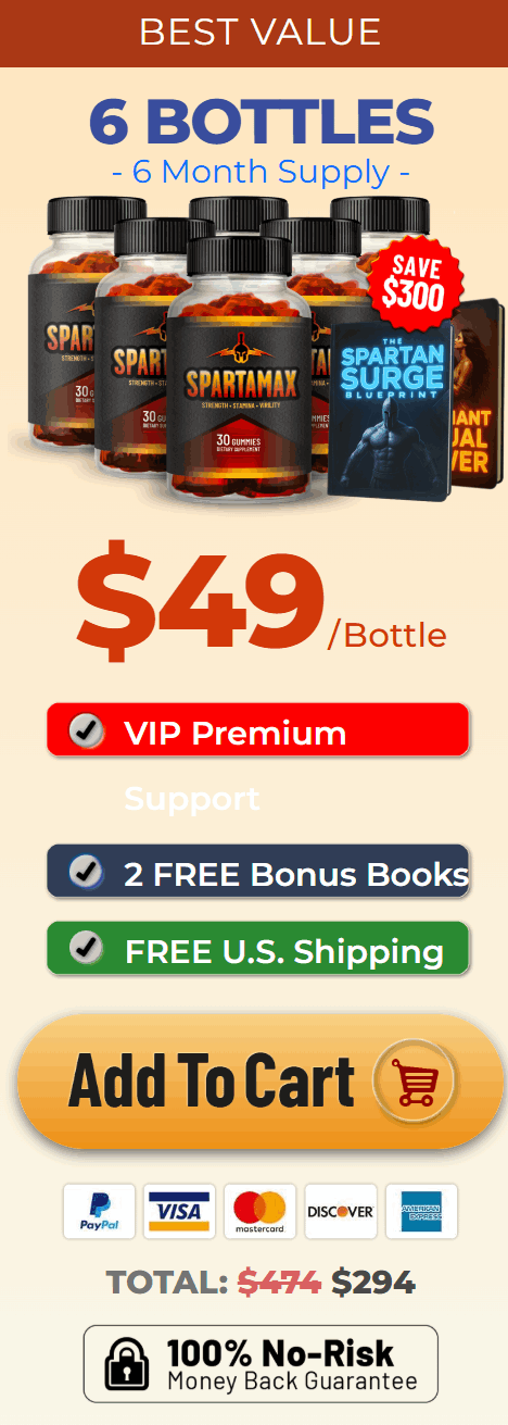 Spartamax price 6 bottle